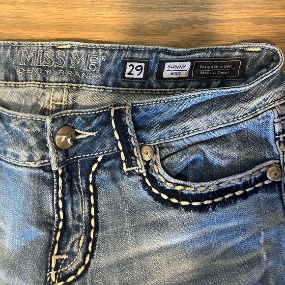 Miss me Sunny boot Jeans size 29 - Picture 8 of 10